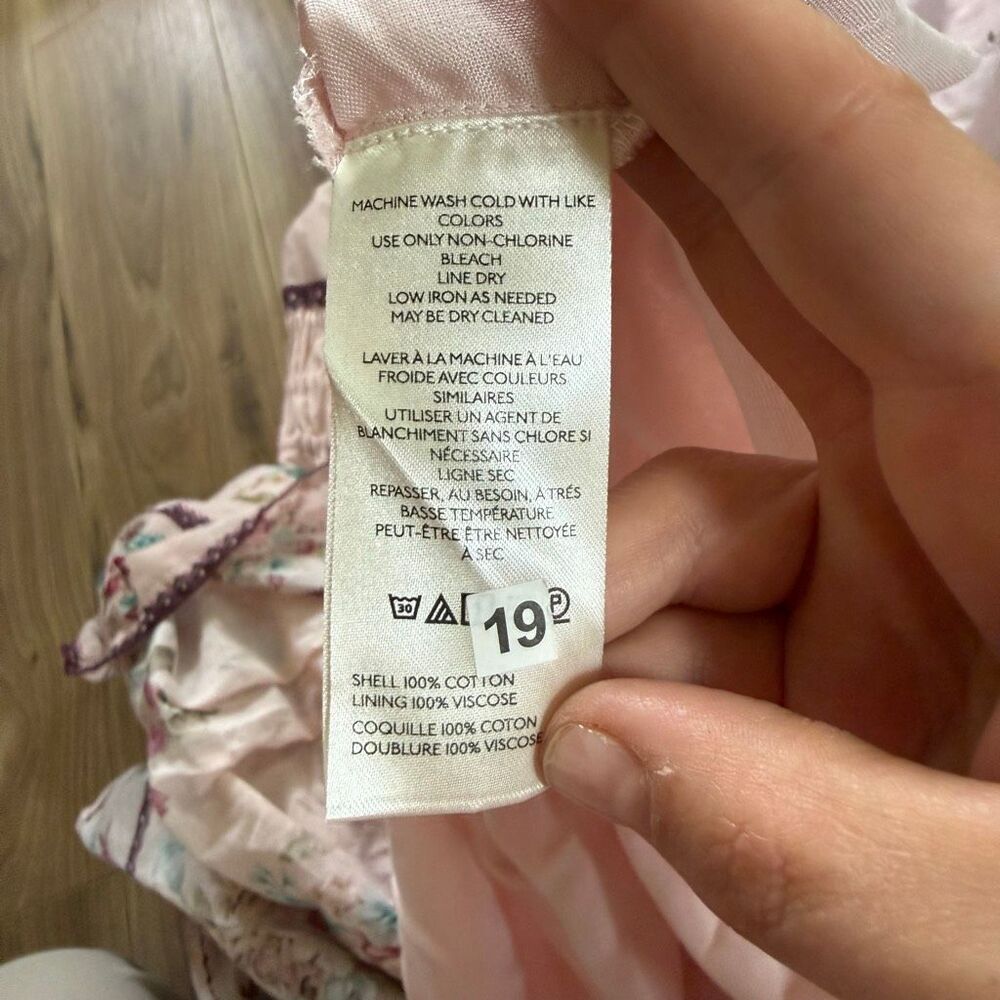 By Anthropologie The Somerset Puff-Sleeve Floral Maxi Dress Size 2X - Picture 5 of 12